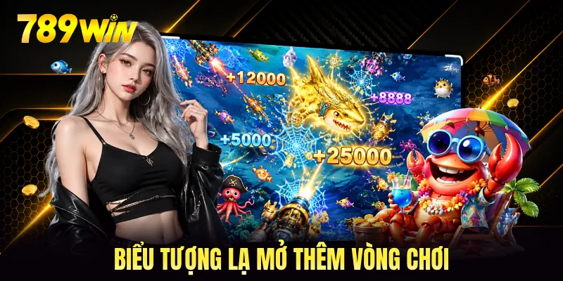 Biểu tượng lạ mở thêm vòng chơi Biểu tượng lạ mở thêm vòng chơi